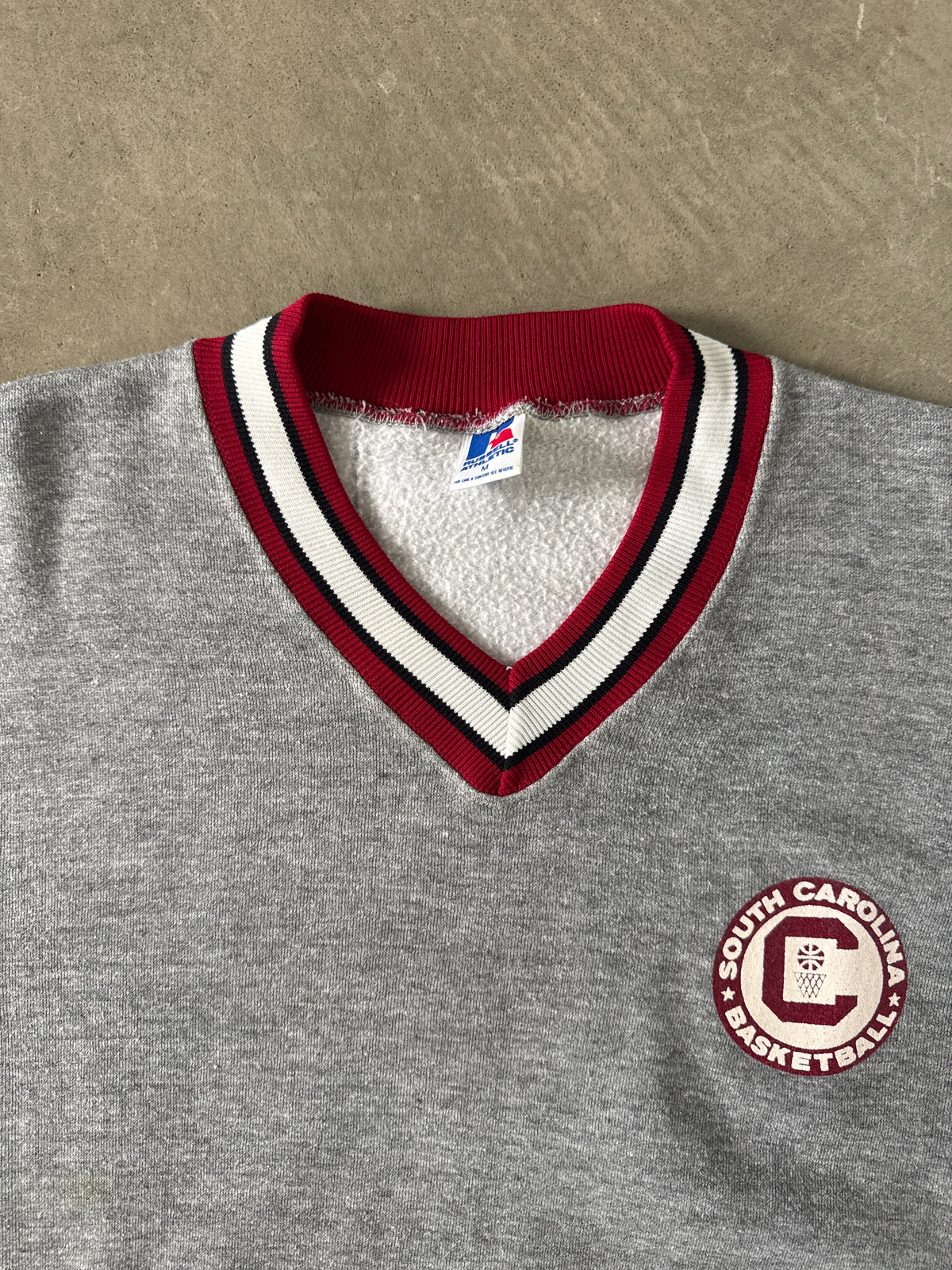 Vintage 90s University Of South Carolina Gamecock Basketball Sweatshirt