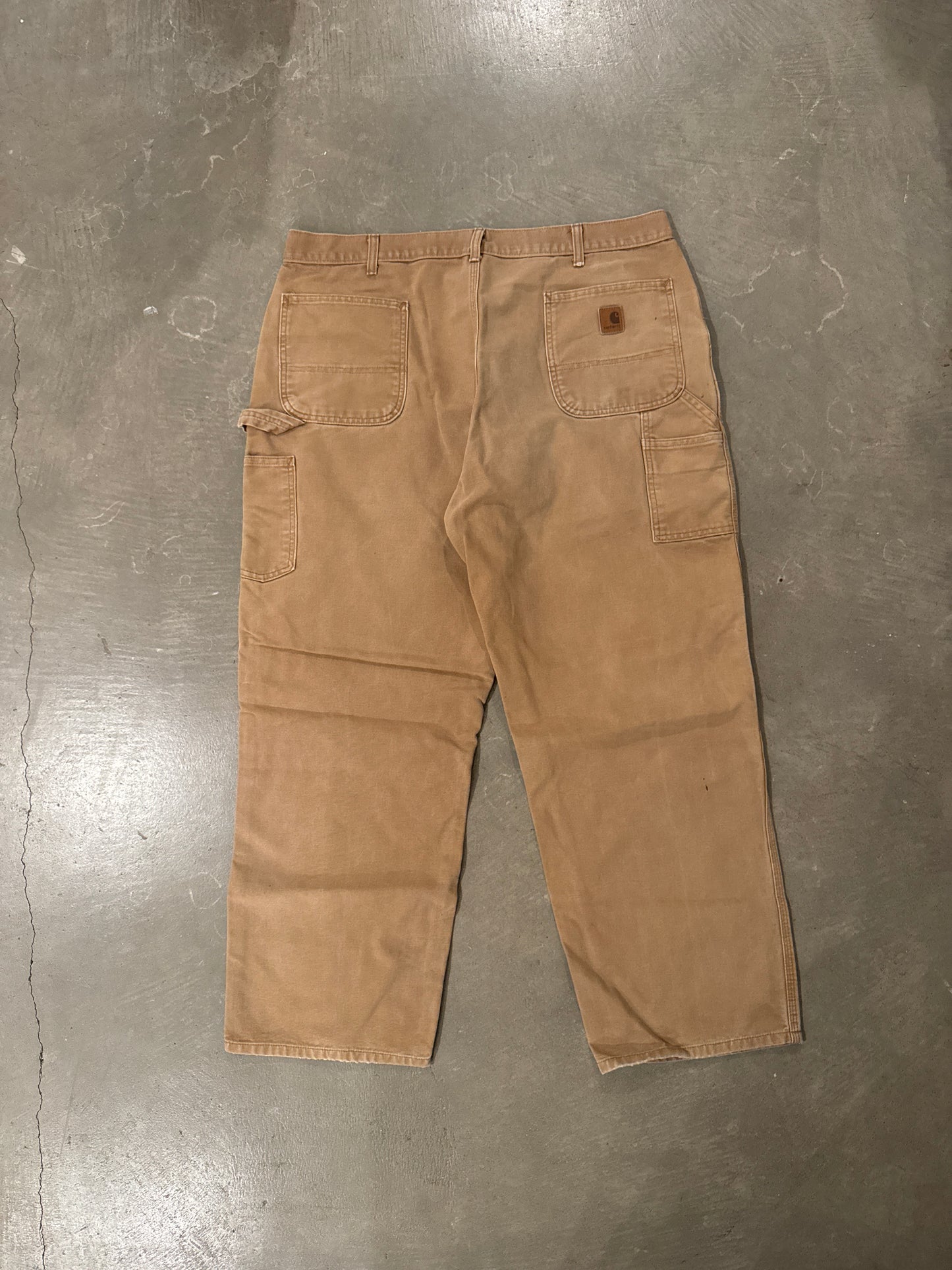 Vintage Carhartt Dungaree Fit Faded Tan Carpenter Pants