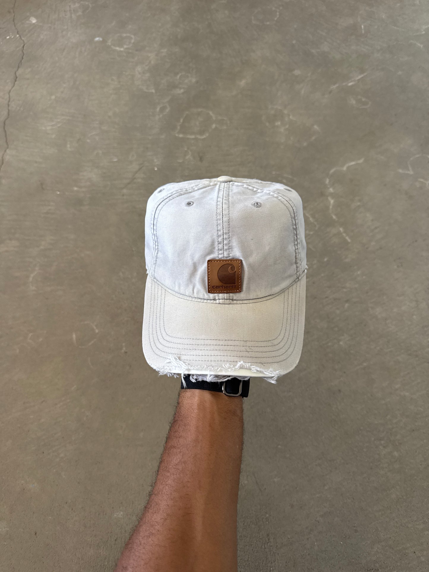 Vintage Carhartt Distressed Strap Back Hat