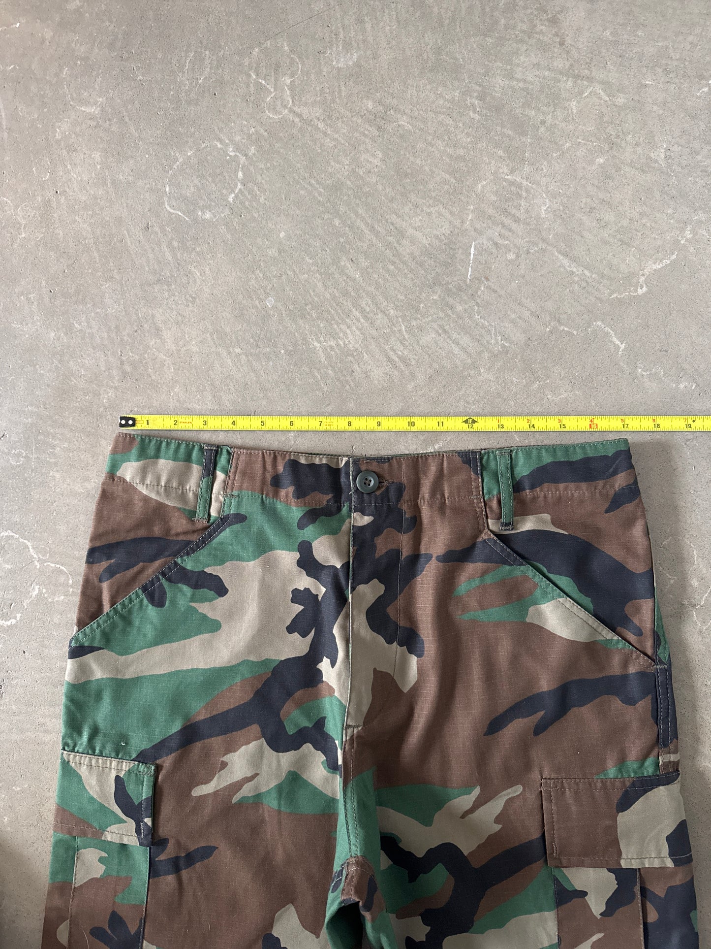 Urban Renewal Military Camo Cargo Shorts