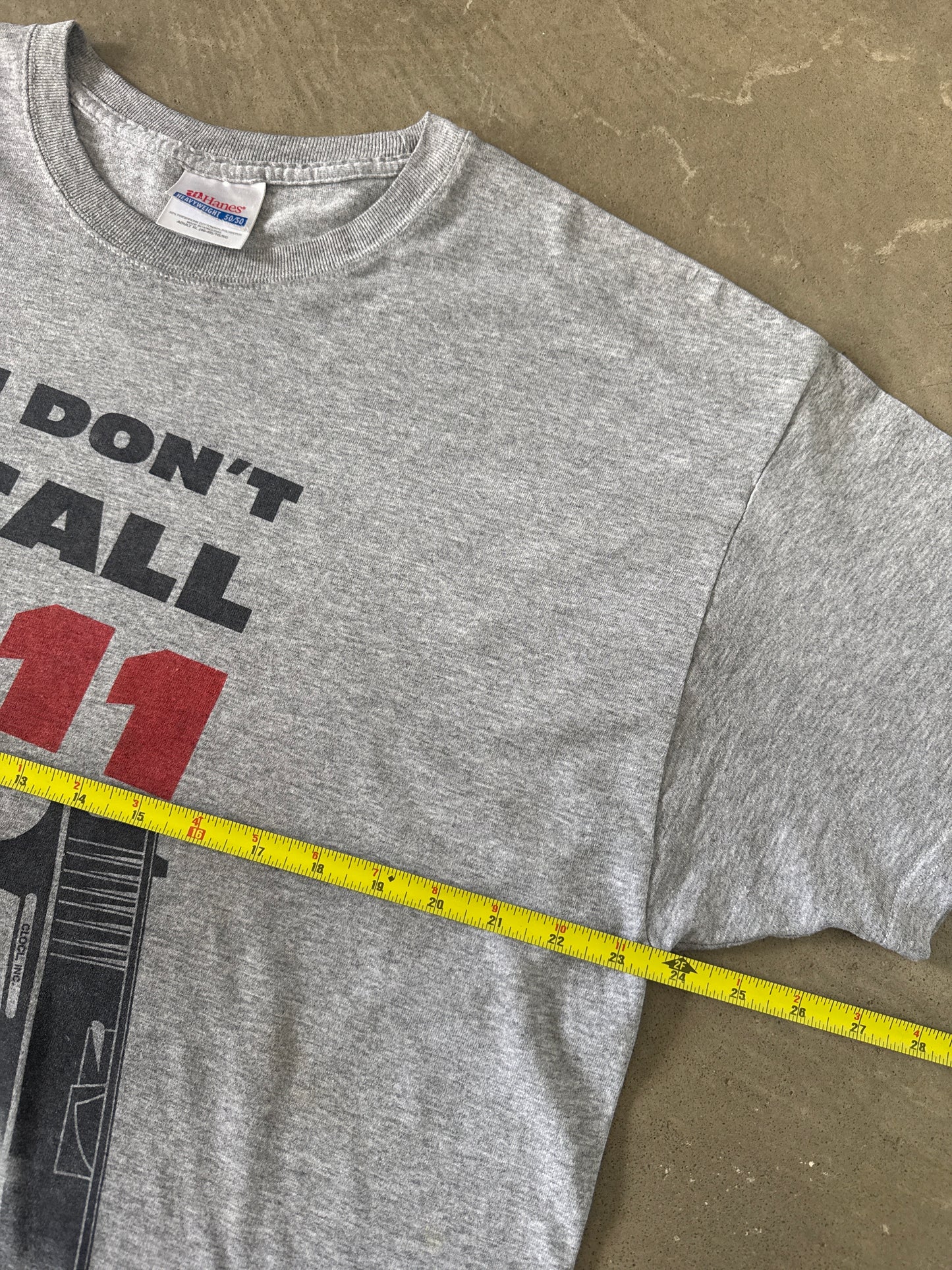 Vintage I Don’t Call 911 Parody Tee