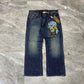 Vintage Ed Hardy Jenny Pirate Denim Jeans