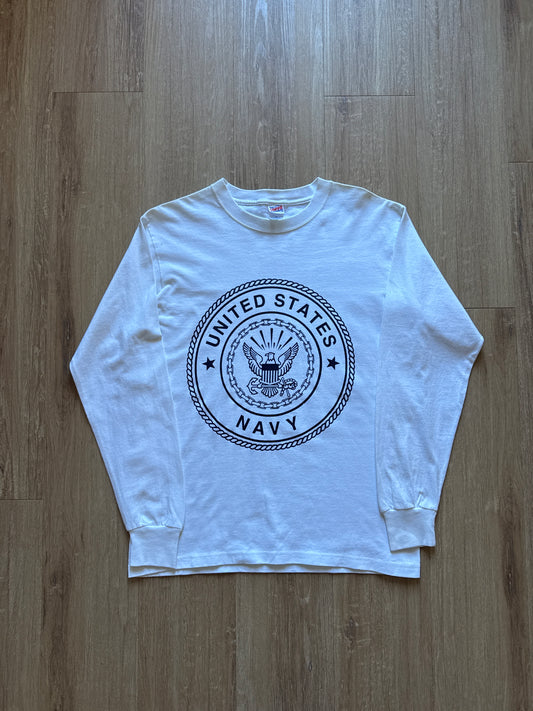 Vintage United States Navy OCS Navy Long Sleeve Tee