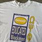Vintage 90s Omega Psi Ph Educated Blackman Greek Tee