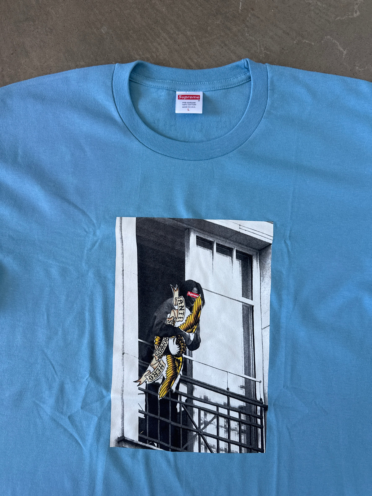 Supreme Antihero Balcony Light Slate Tee