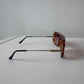 Vintage 80s Gaziale Grandmaster Run DMC Hip Hop Style Cheetah Sunglasses