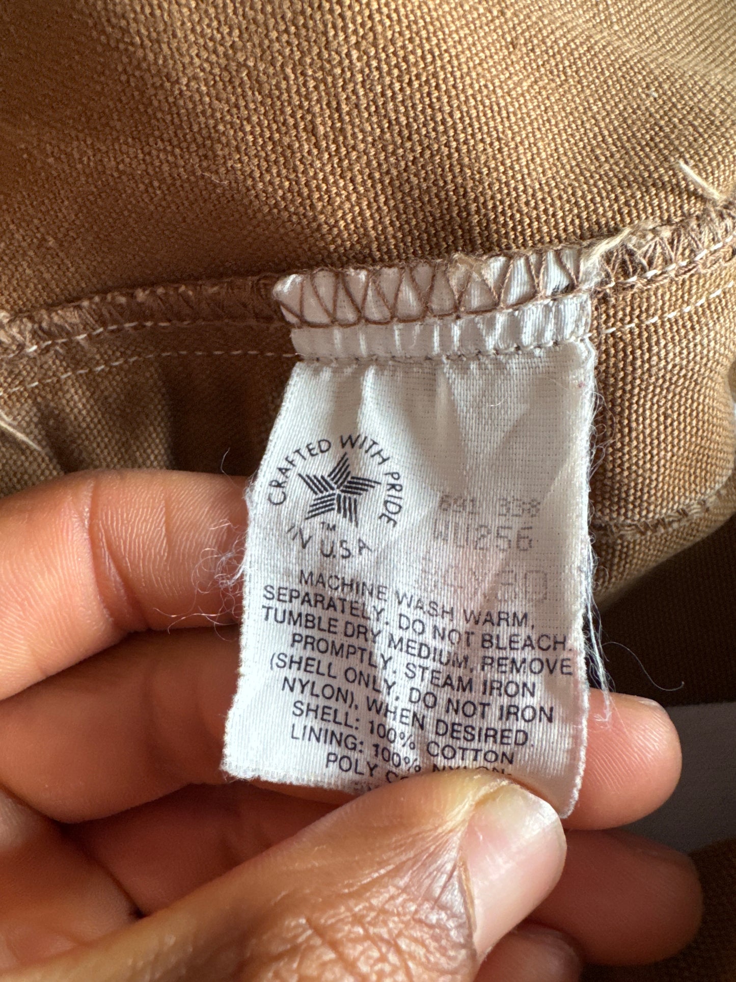 Vintage 80s Carhartt USA Brush Double Knee Pants