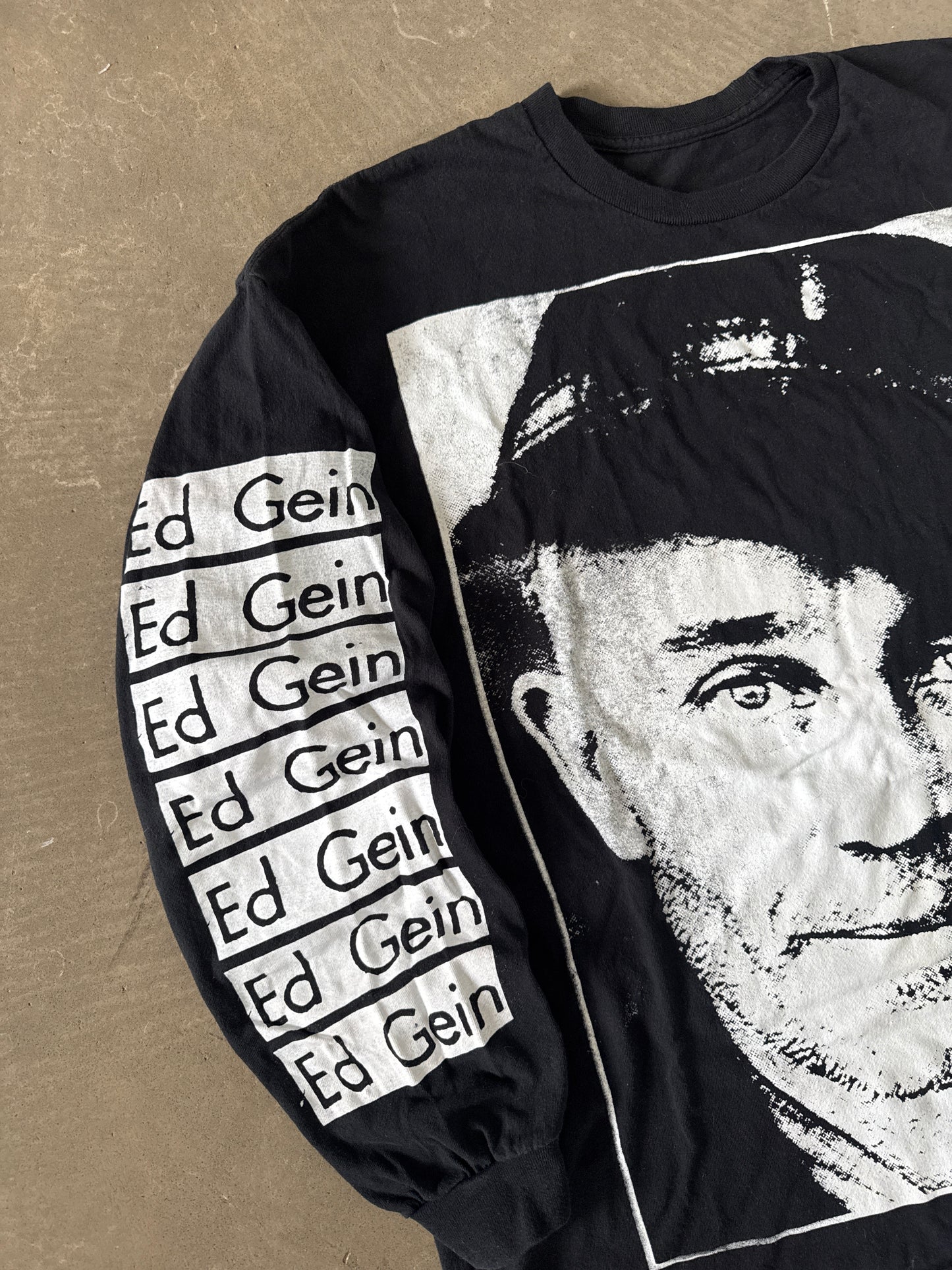 Vintage Ed Gein All Over Print Long Sleeve