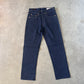 Evisu Embroidered Japanese Green Dog Art Salvage Denim Jeans