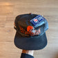 Vintage 90s Drew Pearson Cleveland Browns Leather Strap Back Hat