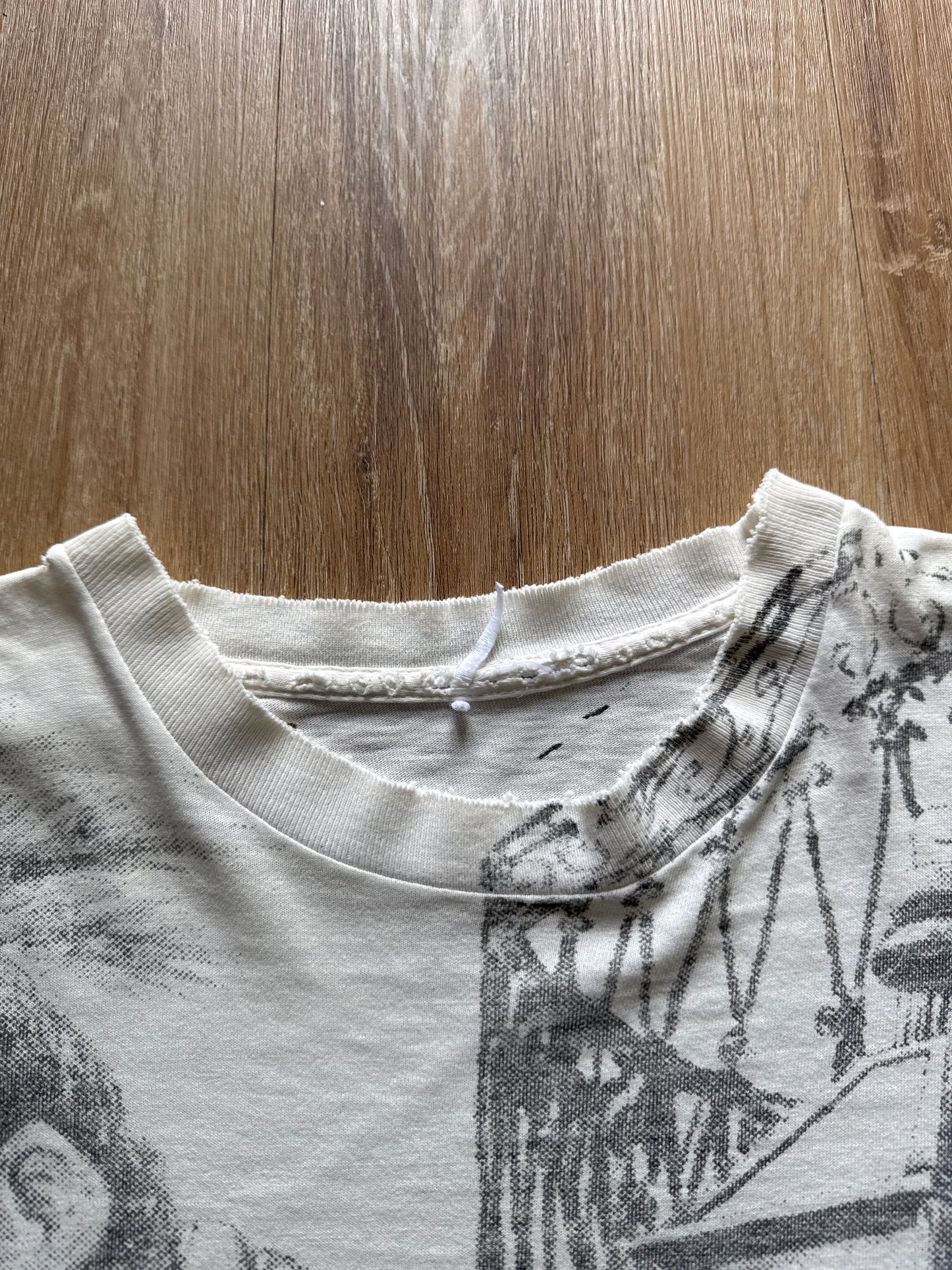 Vintage 90s Miles Davis New Orleans Jazz AOP Tee