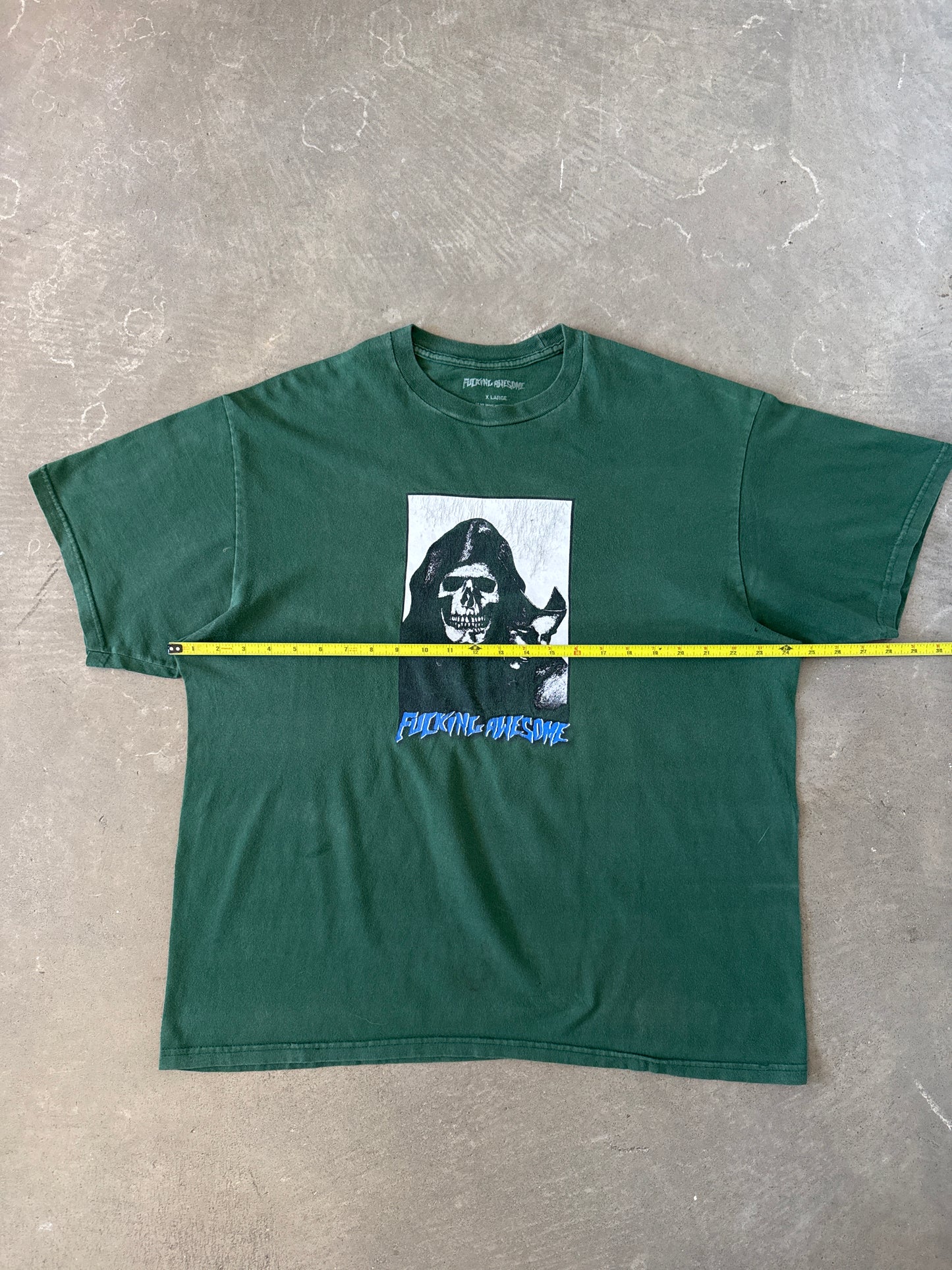 Fucking Awesome Santana Forest Green Tee