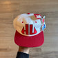 Vintage Match 1 Howard University Bison Snap Back Hat