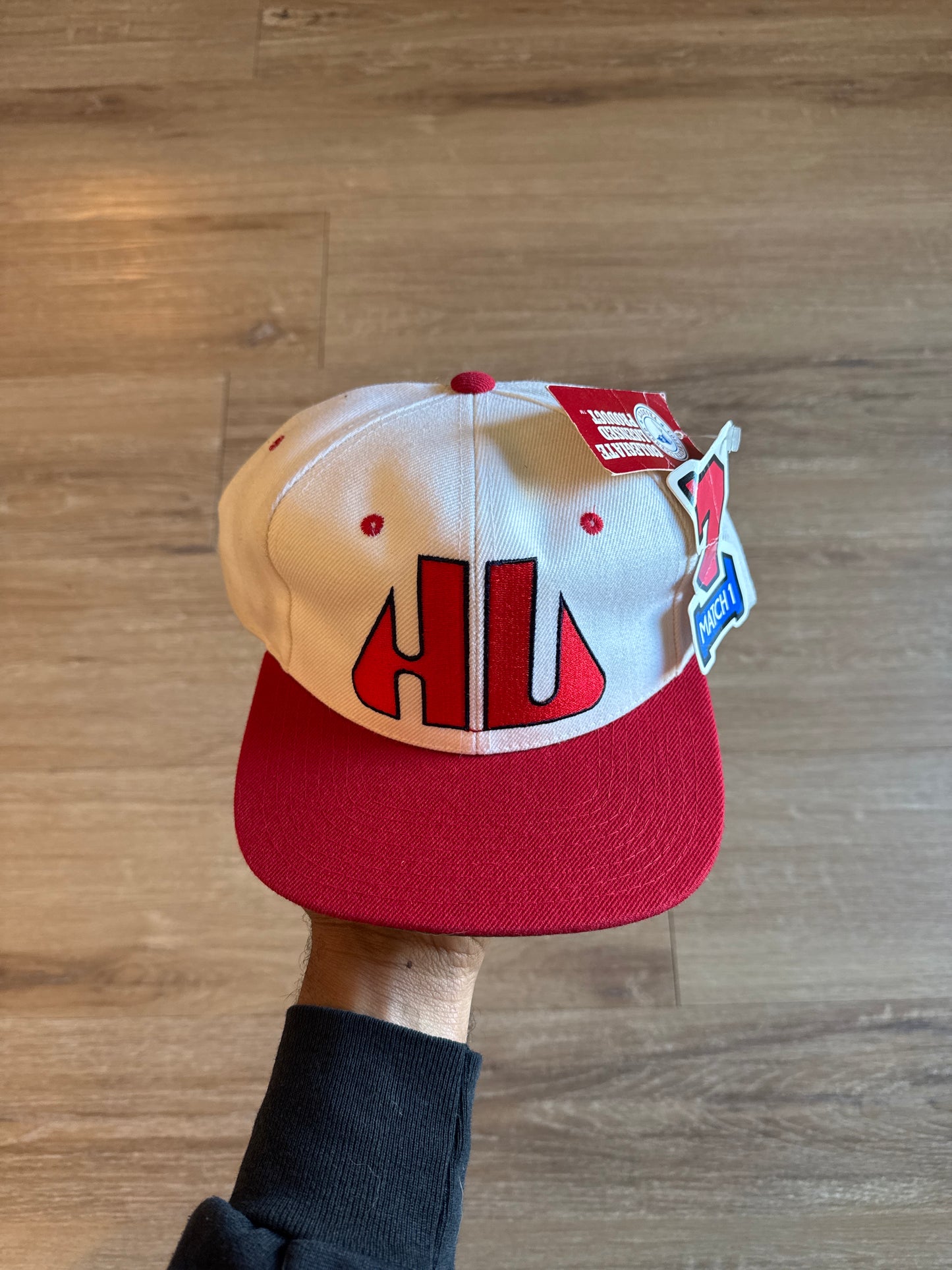 Vintage Match 1 Howard University Bison Snap Back Hat