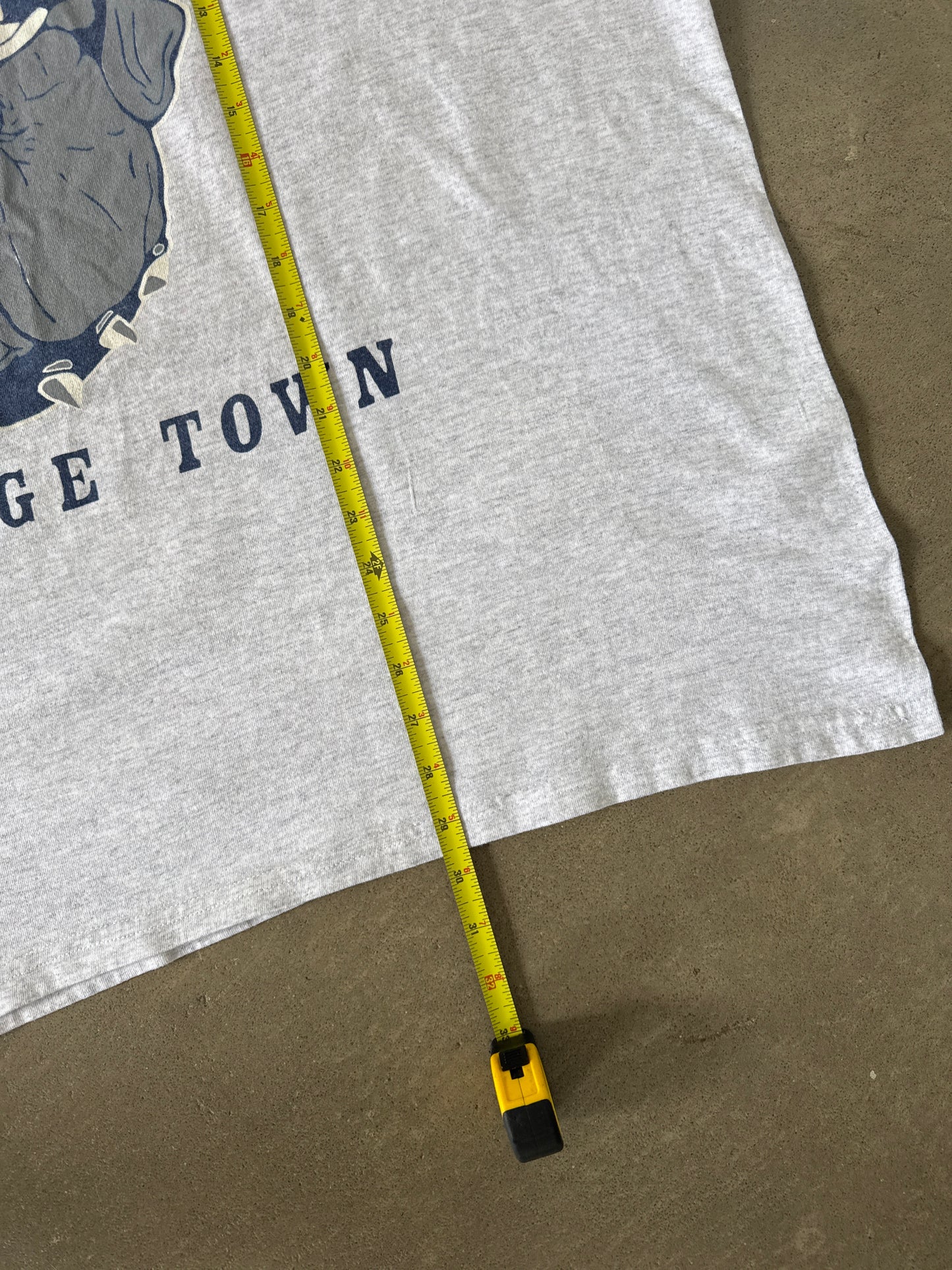 Vintage 90s Georgetown University Hoyas Hoodie Tee