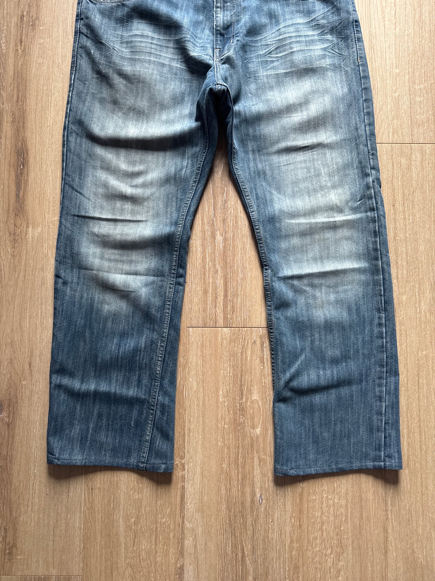 Vintage Y2K Red Ape Boot Cut Denim Jeans