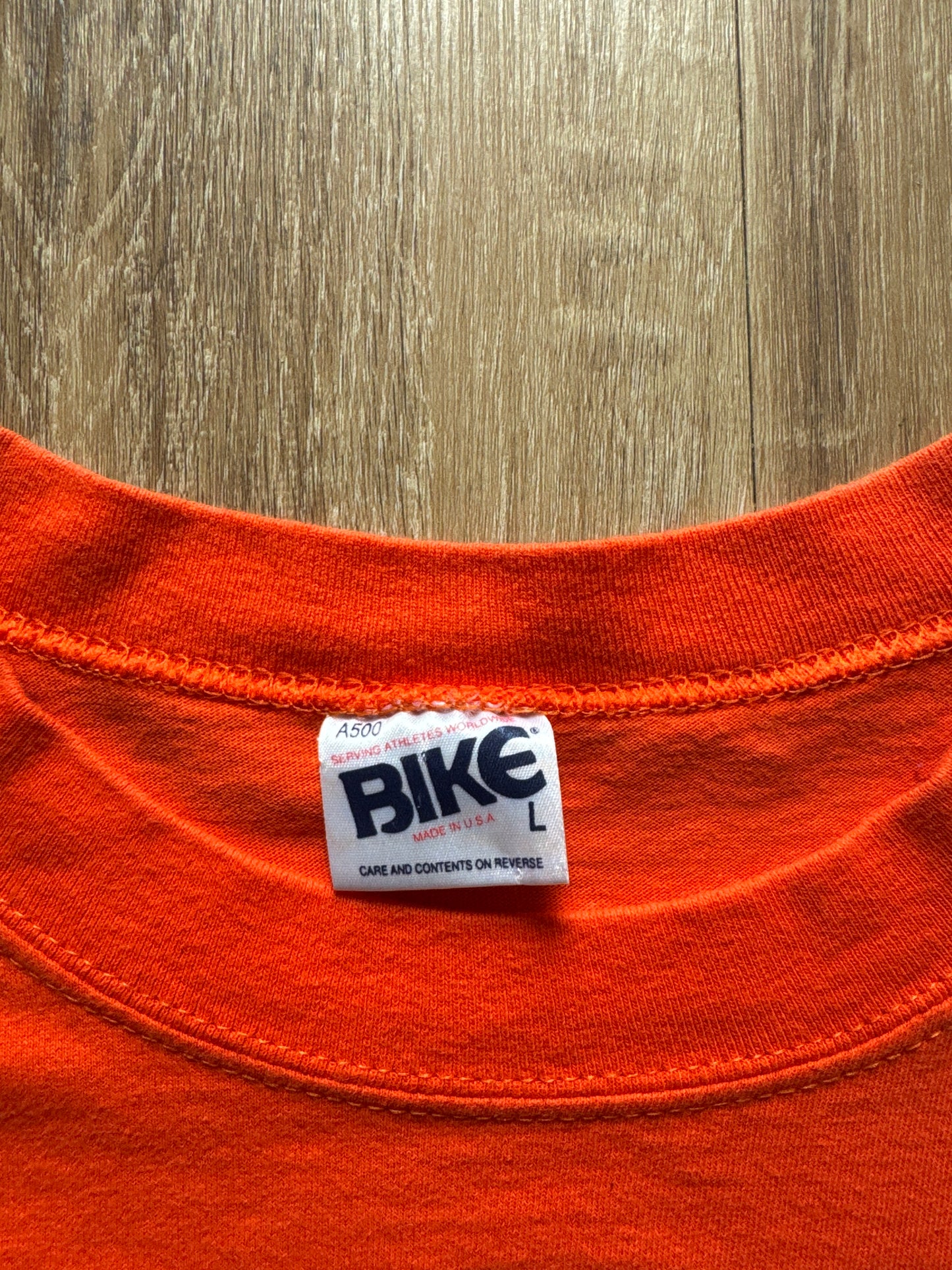 Vintage Bike University Of Clemson Tigers Big Logo Tee