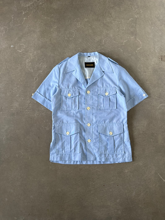 Vintage 70s Haggar Safari Button Up Shirt