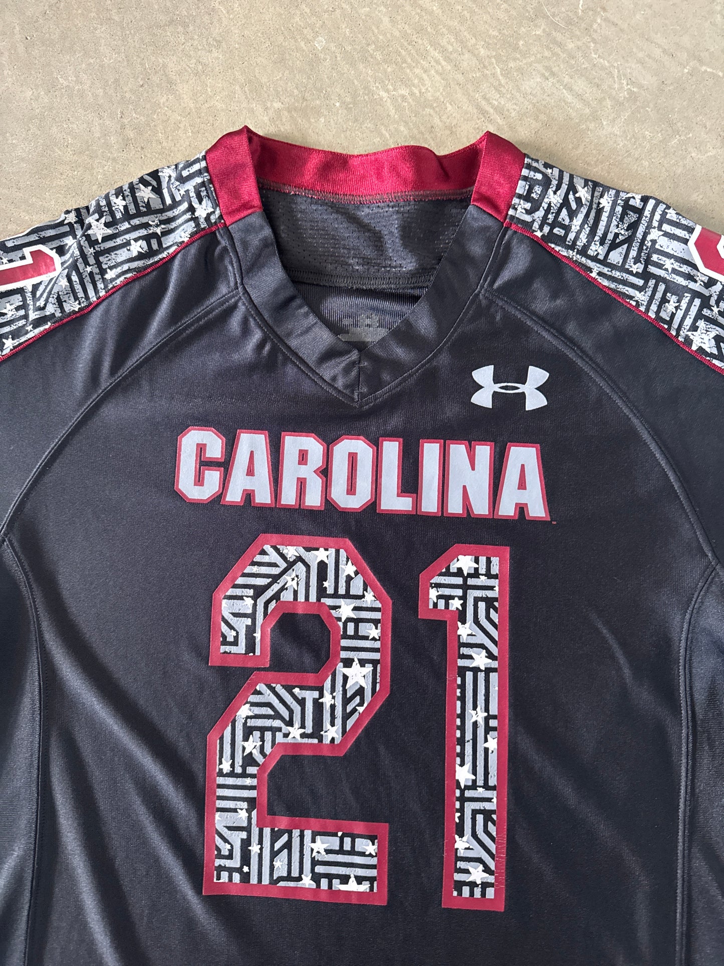 Under Armour University Of South Carolina Gamecocks Wounded Warrior Project Football Jersey