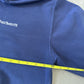 Vintage 90s Carhartt Embroidered Navy Hooded Zip Up