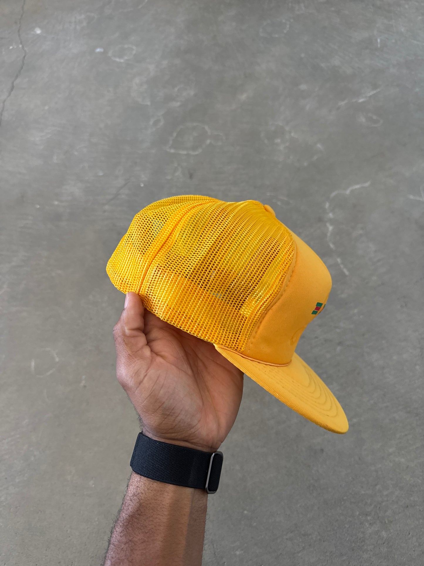 Vintage 90s Gucci Bootleg Snap Back Trucker Hat