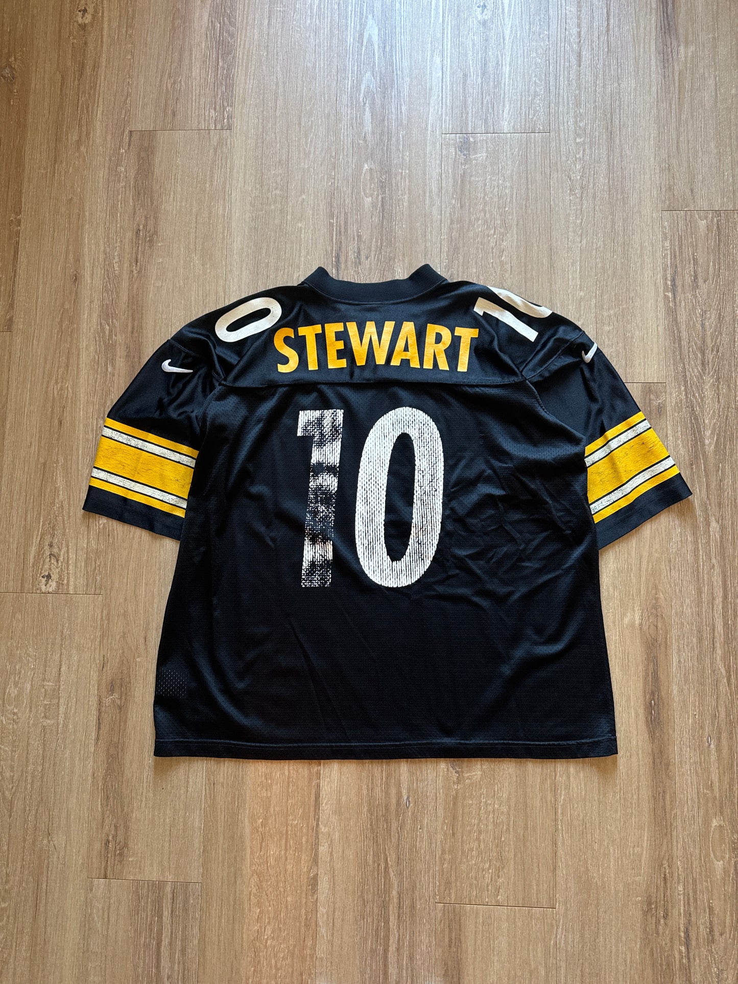 Vintage 90s Nike Pittsburgh Steelers Kordell Stewart Football Jersey