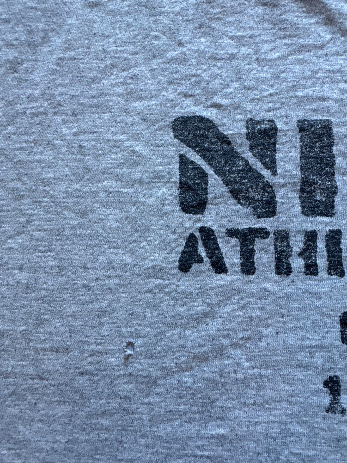 Vintage Nike Athletes Stencil Distressed Tee