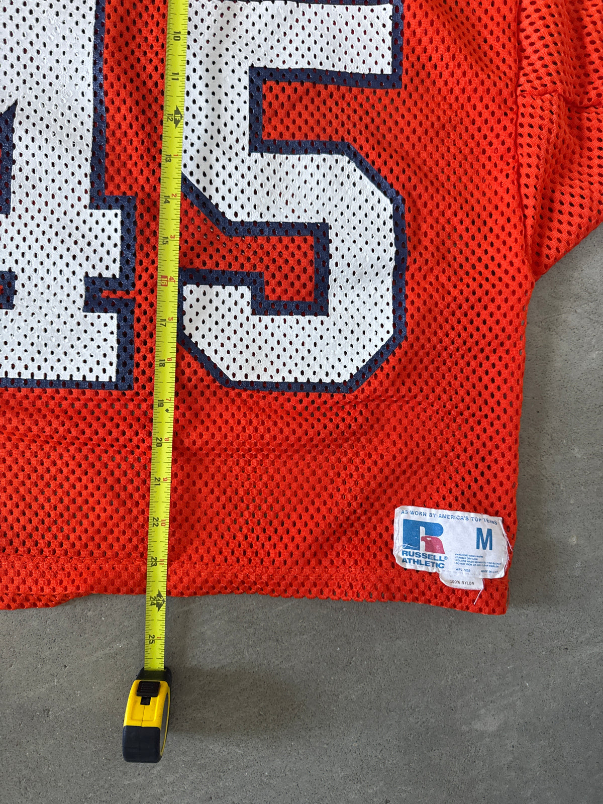 Vintage 90s Russell Athletic Clemson University Tigers Football Jersey