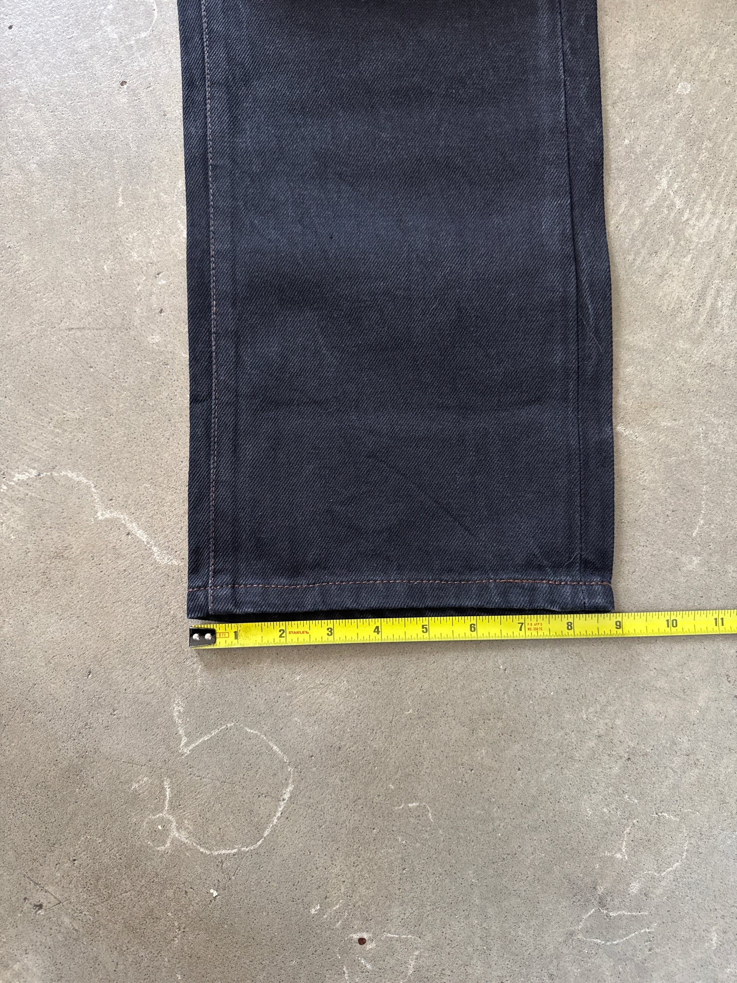Evisu Embroidered Orange Bull Selvedge Japanese Denim Jeans