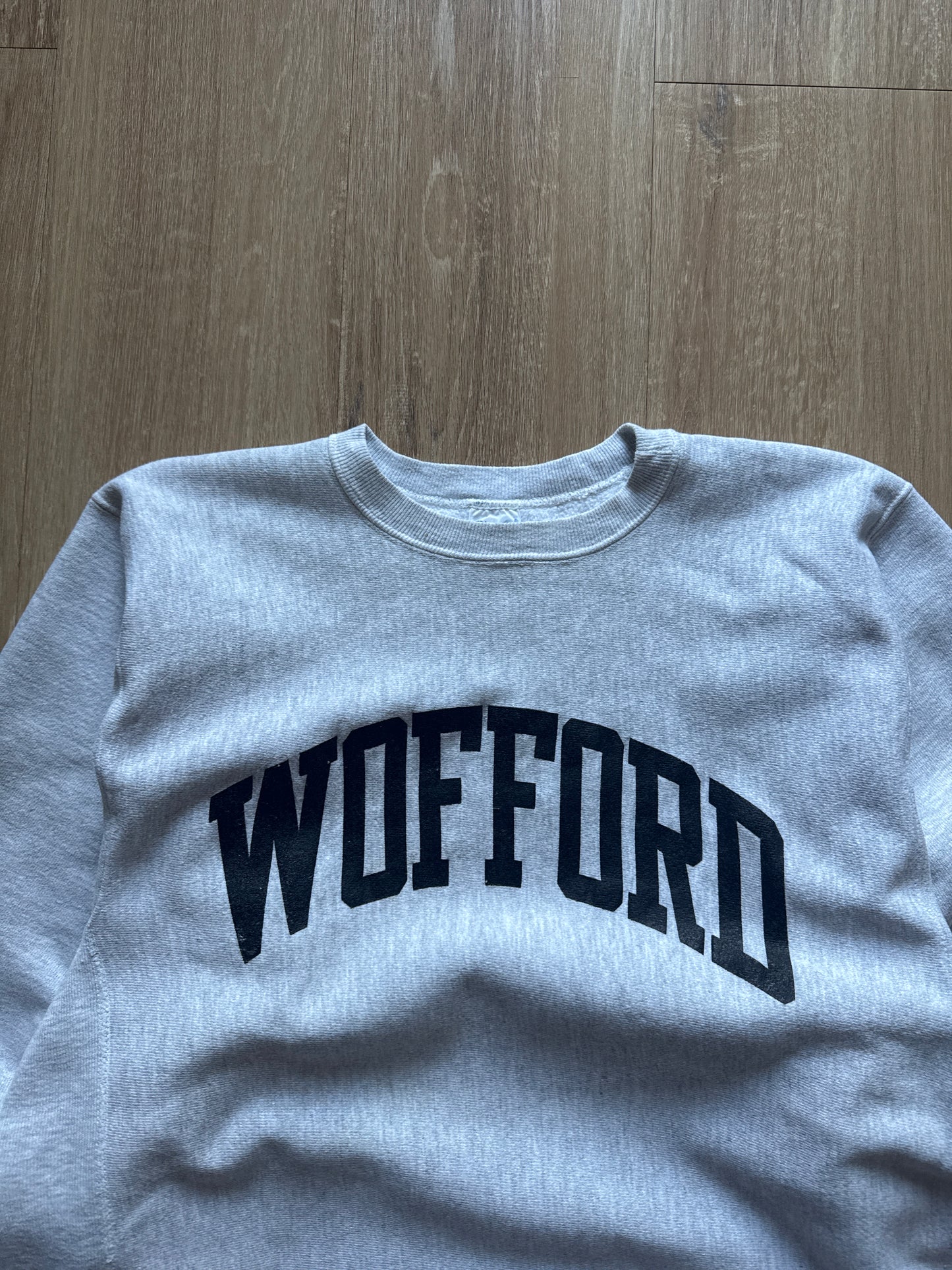 Vintage 1980s Champion Reverse Weave Wofford University College Sweatshirt Crewneck