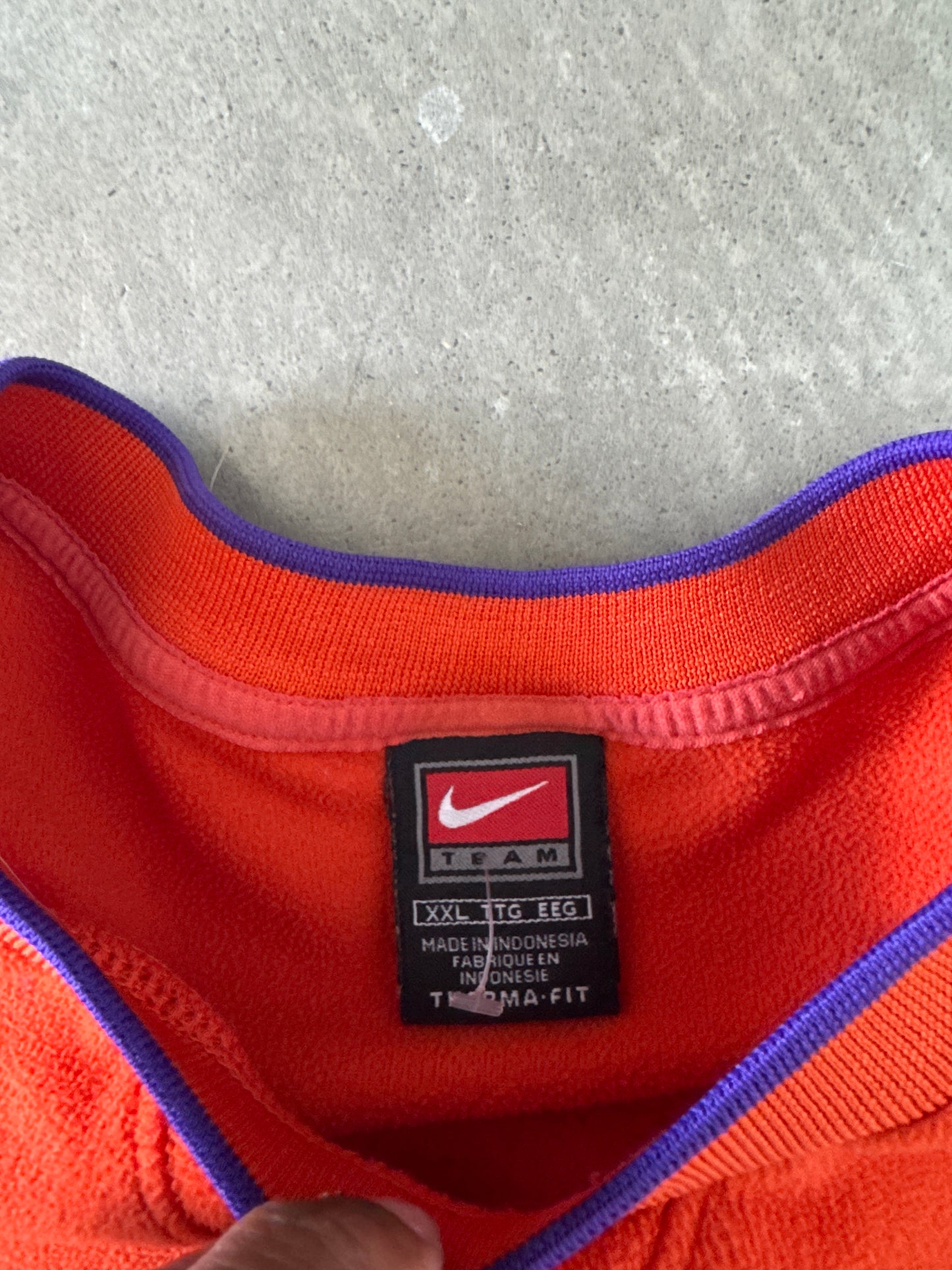 Vintage Nike Clemson University Tigers Fleece Pullover