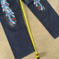 Evisu Embroidered Japanese Art Selvedge Denim Jeans