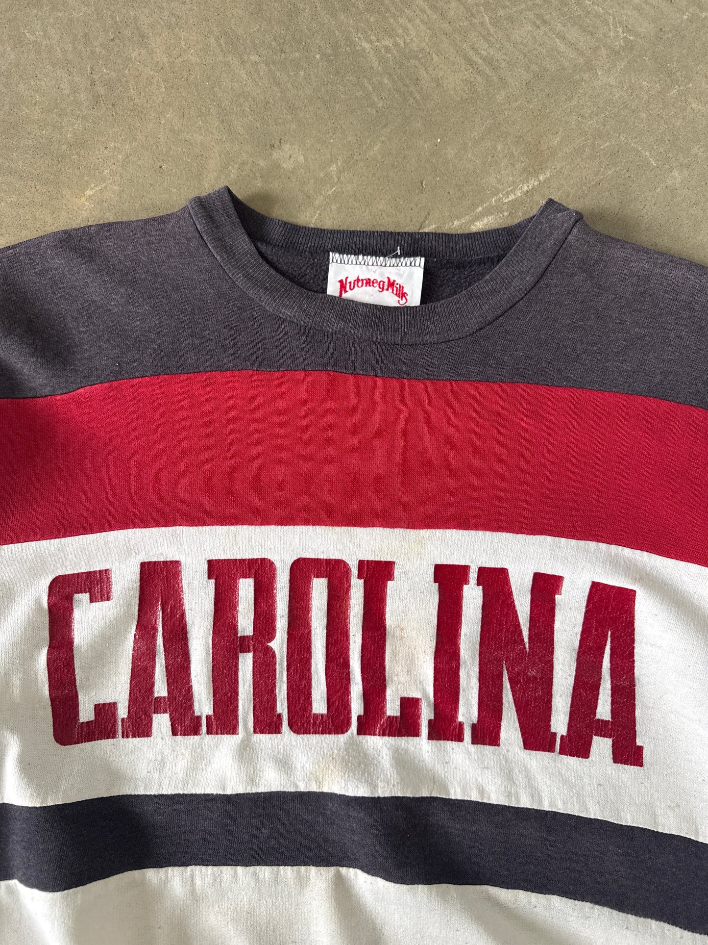 Vintage 80s Nutmeg University Of South Carolina Gamecocks Sweatshirt