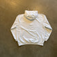 Vintage Nike White Embroidered Logo Quarter Zip Hoodie