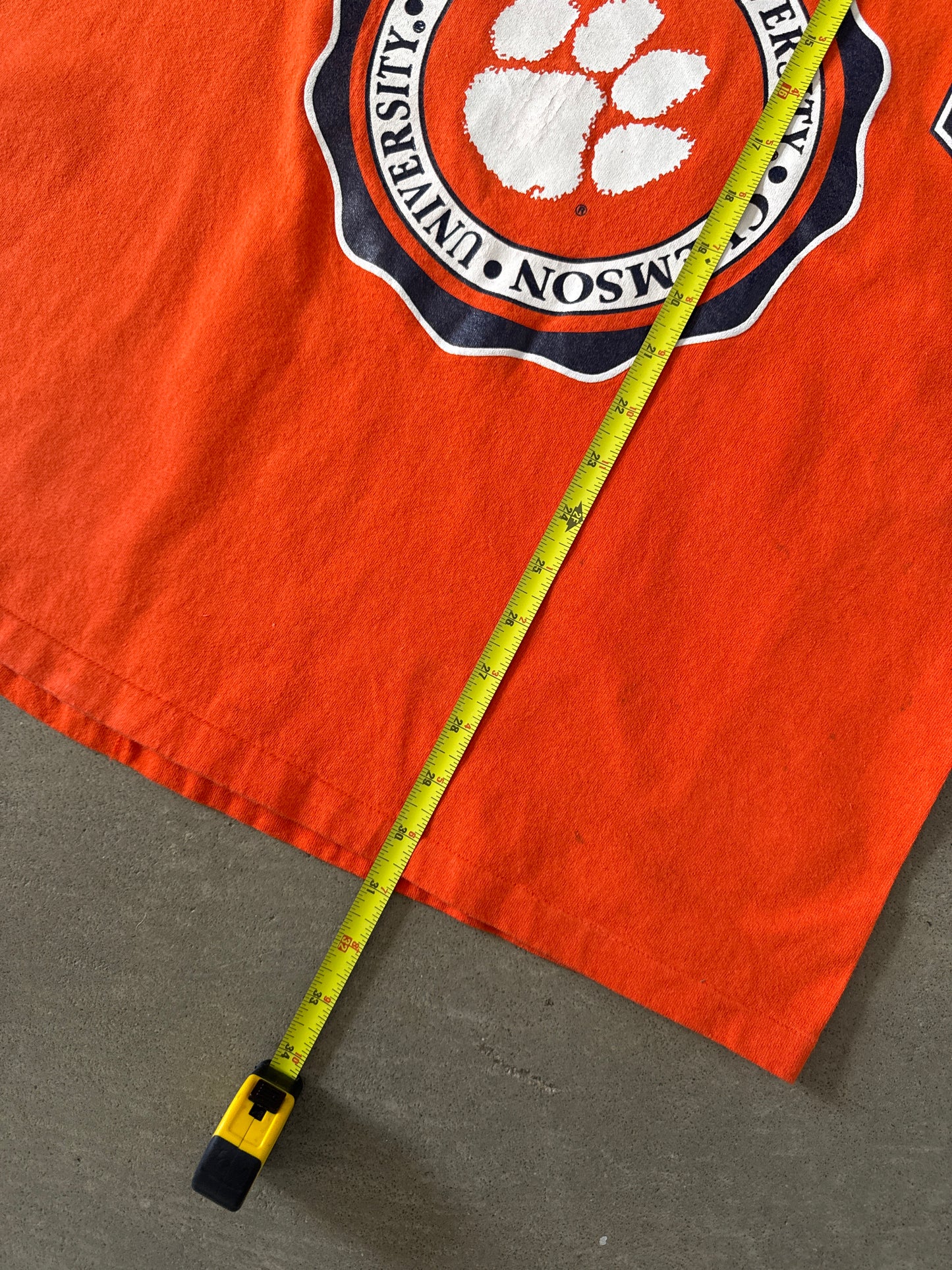 Vintage 90s Nutmeg Clemson University Tigers Tee