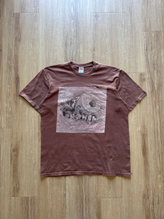 Supreme Braces Brown Tee