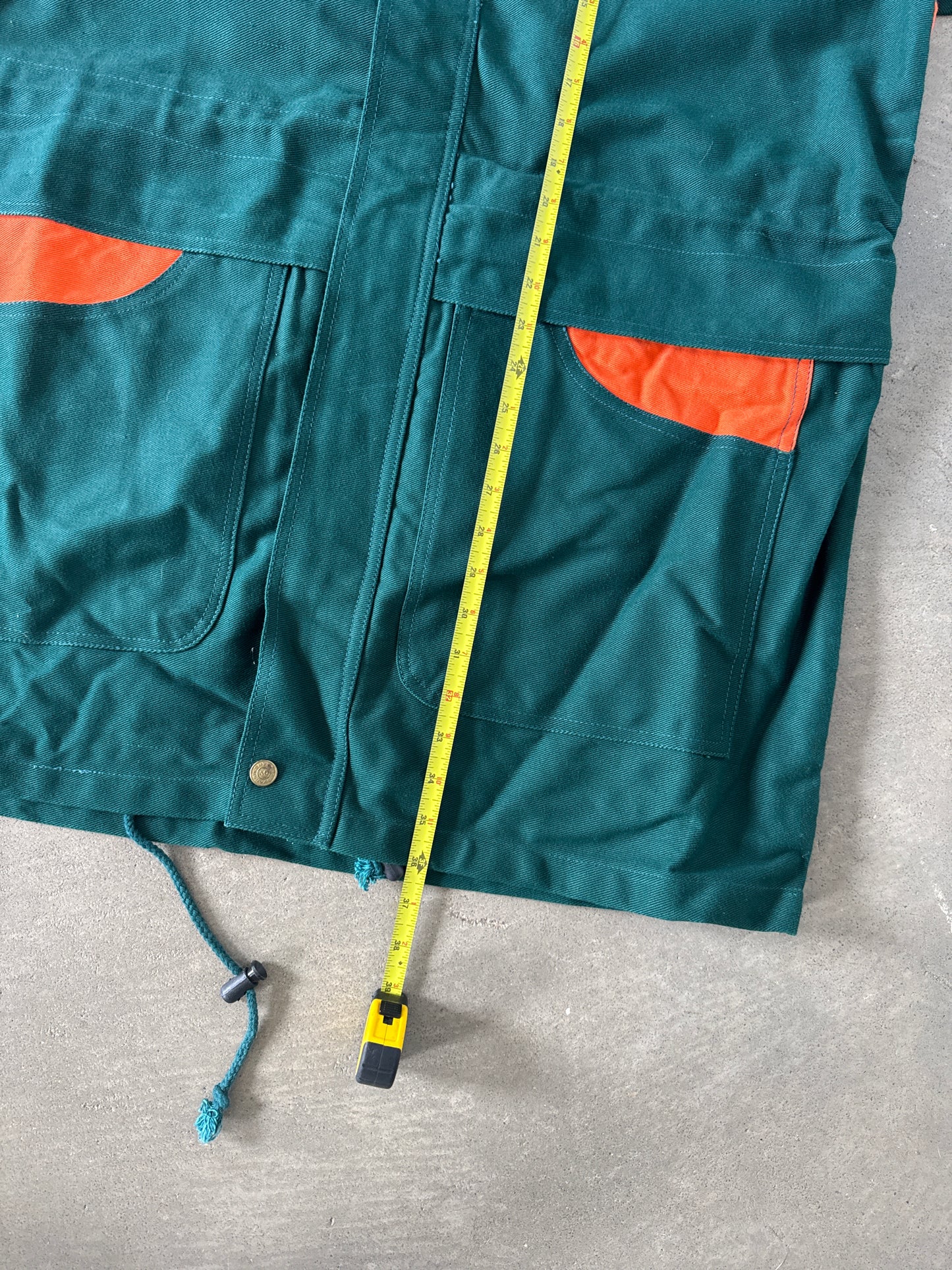 Vintage 90s University Of Miami Hurricanes Long Parka Stadium Coat Jacket