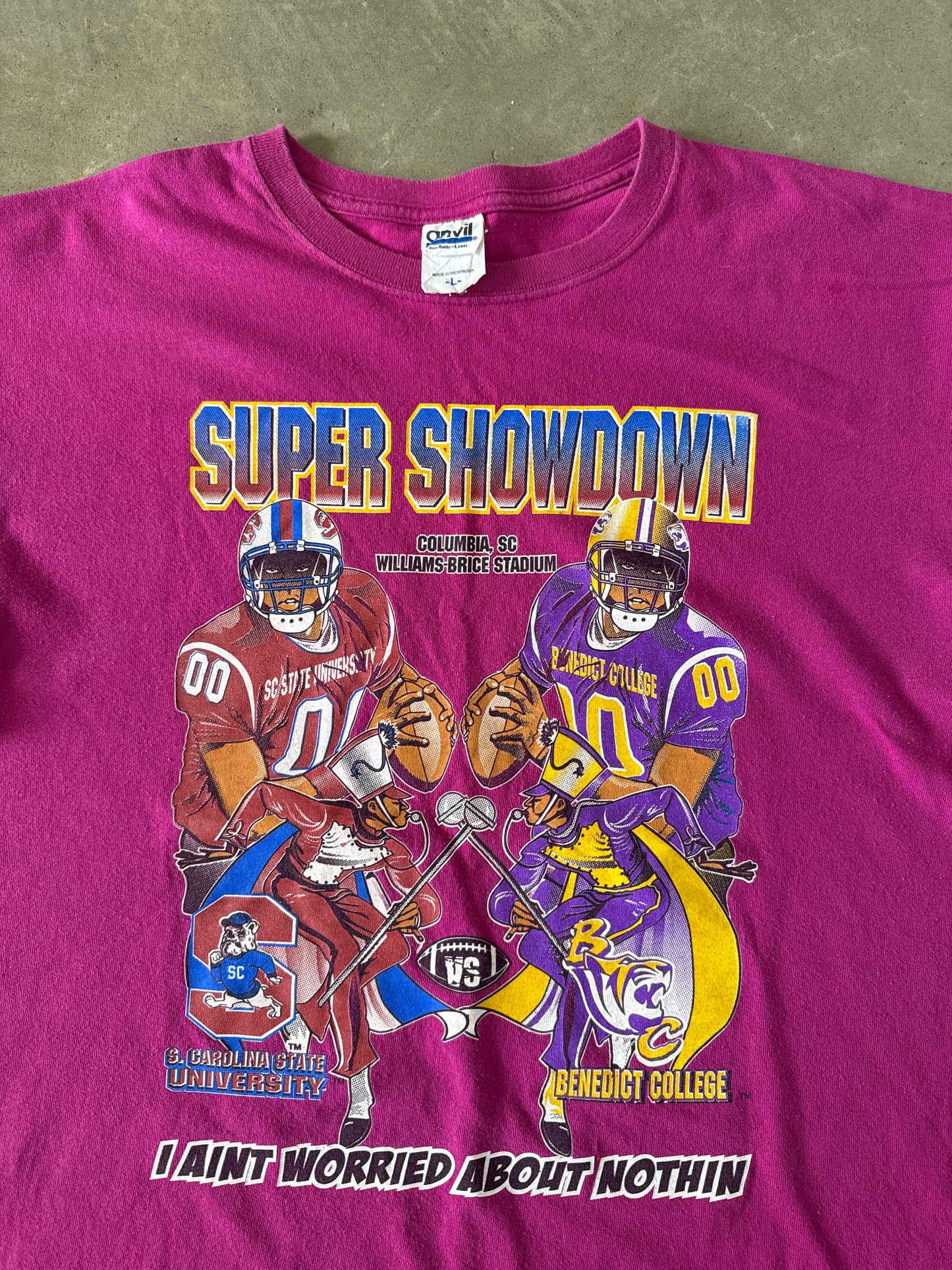 Y2K South Carolina State University Bulldogs Vs. Benedict College Homecoming Tee