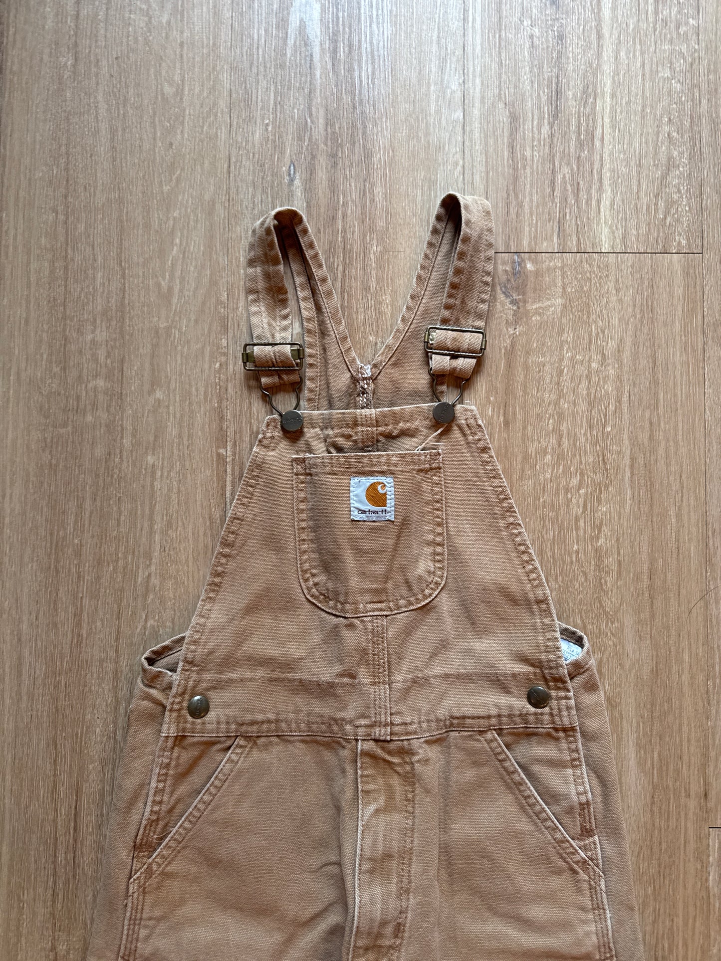 Youth Vintage Carhartt Double Knee Overall Pants