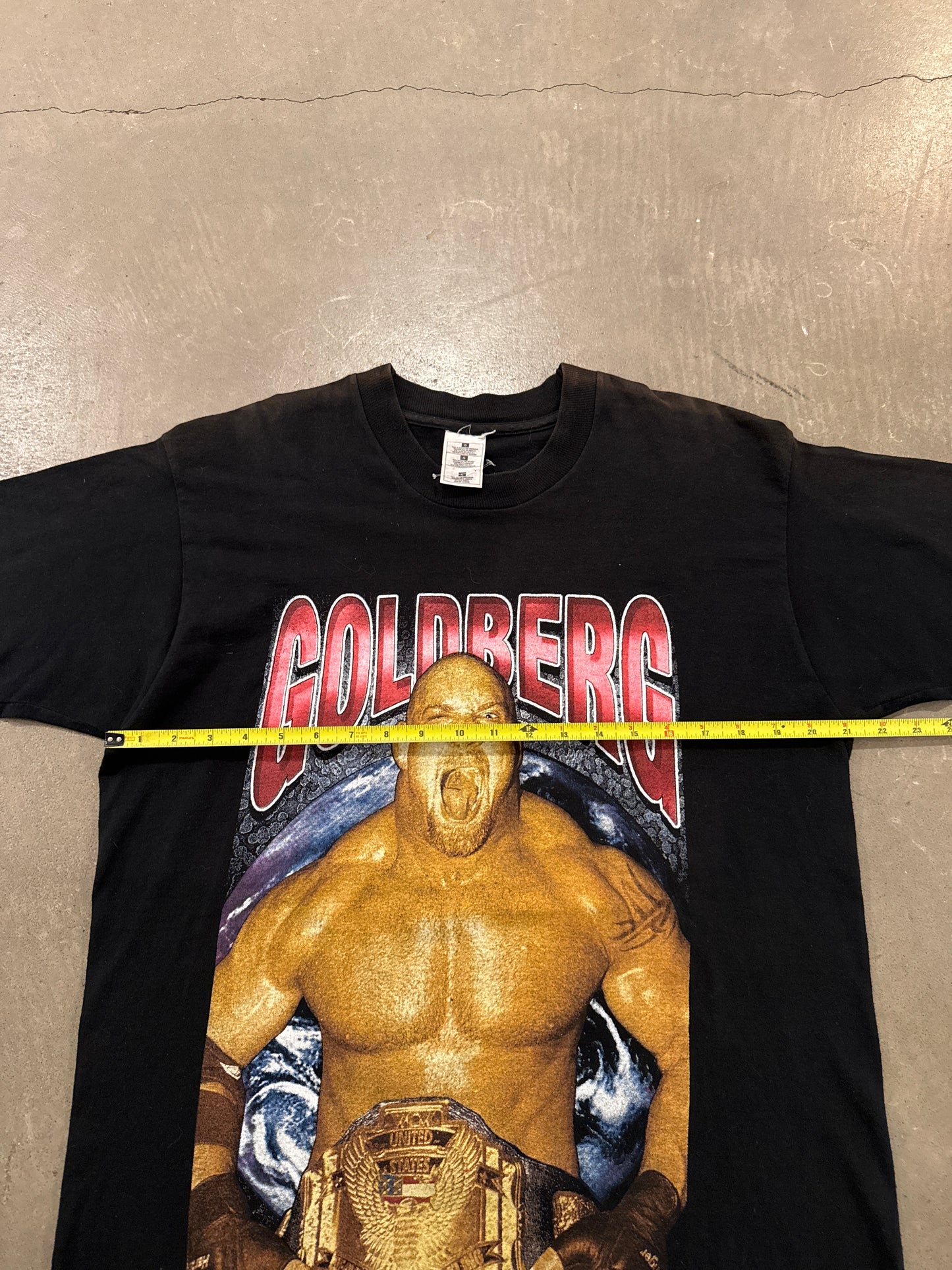 Vintage 90s Goldberg WCW Rap Tee