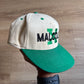 Vintage 90s Malcolm X Snapback Cap Hat