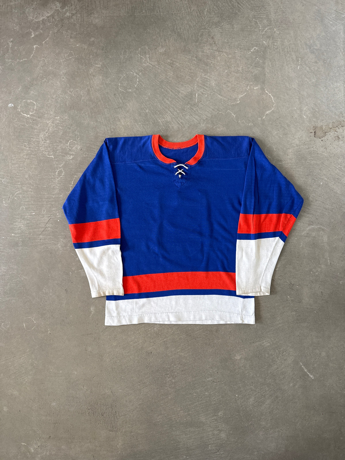 Vintage 1950s Blank Hockey Jersey