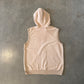 Vintage 80s Nike Blue Tag Sleeveless Terry Cloth Hooded Zip Up Vest