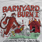 Vintage 1988 University Of Clemson Tigers Barnyard Burn Gamecocks Tee