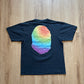 A Bathing Ape Bape Rainbow Big Ape Head Tee