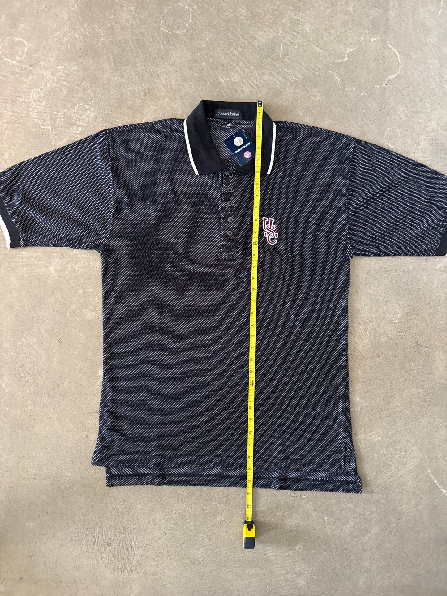 Vintage University Of South Carolina Gamecocks Embroidered Logo Polo