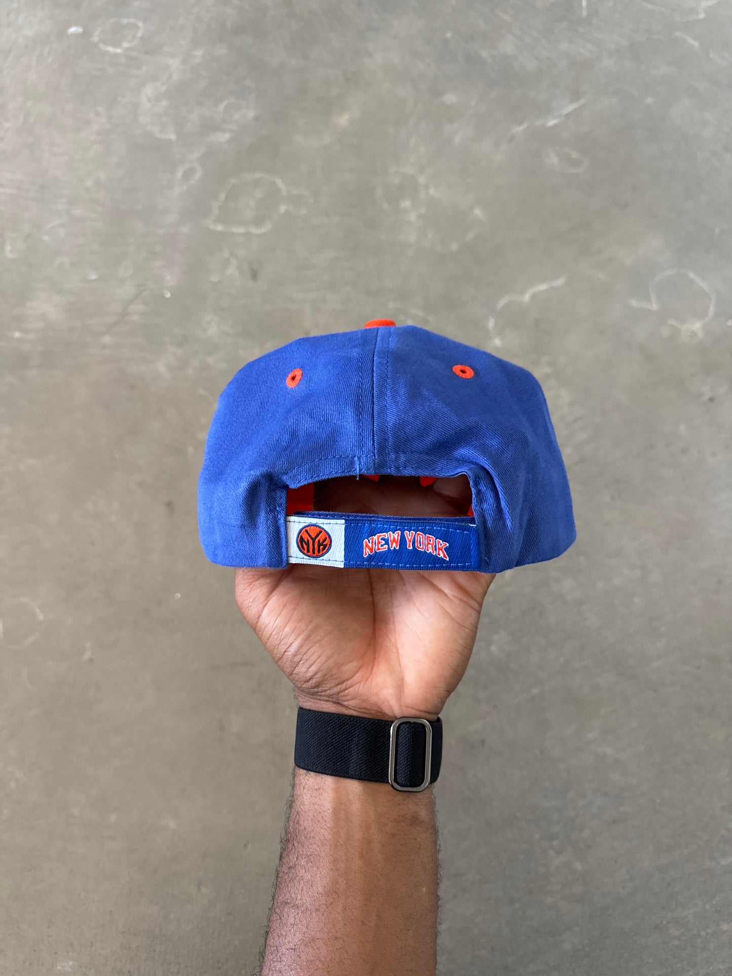 NBA Elevation New York Knicks Strap Back Hat