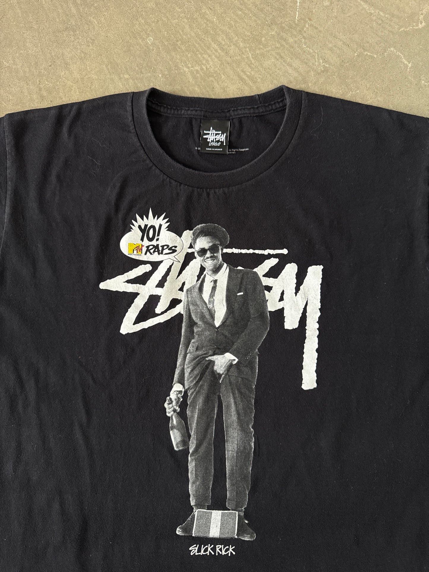 Stussy 2013 Yo! MTV Raps Slick Rick Tee