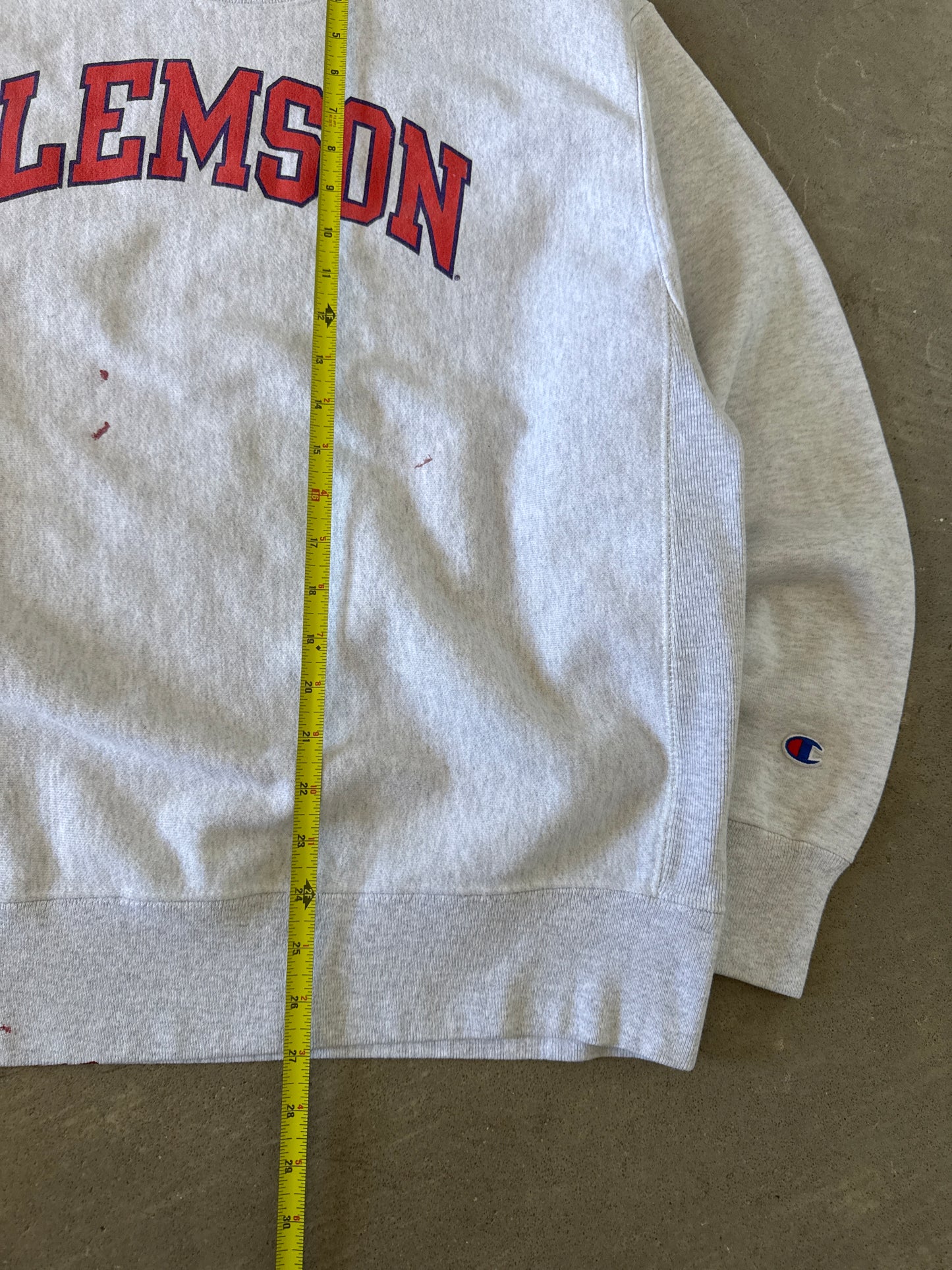 Vintage Champion Clemson University Tigers Reverse Weave Sweatshirt