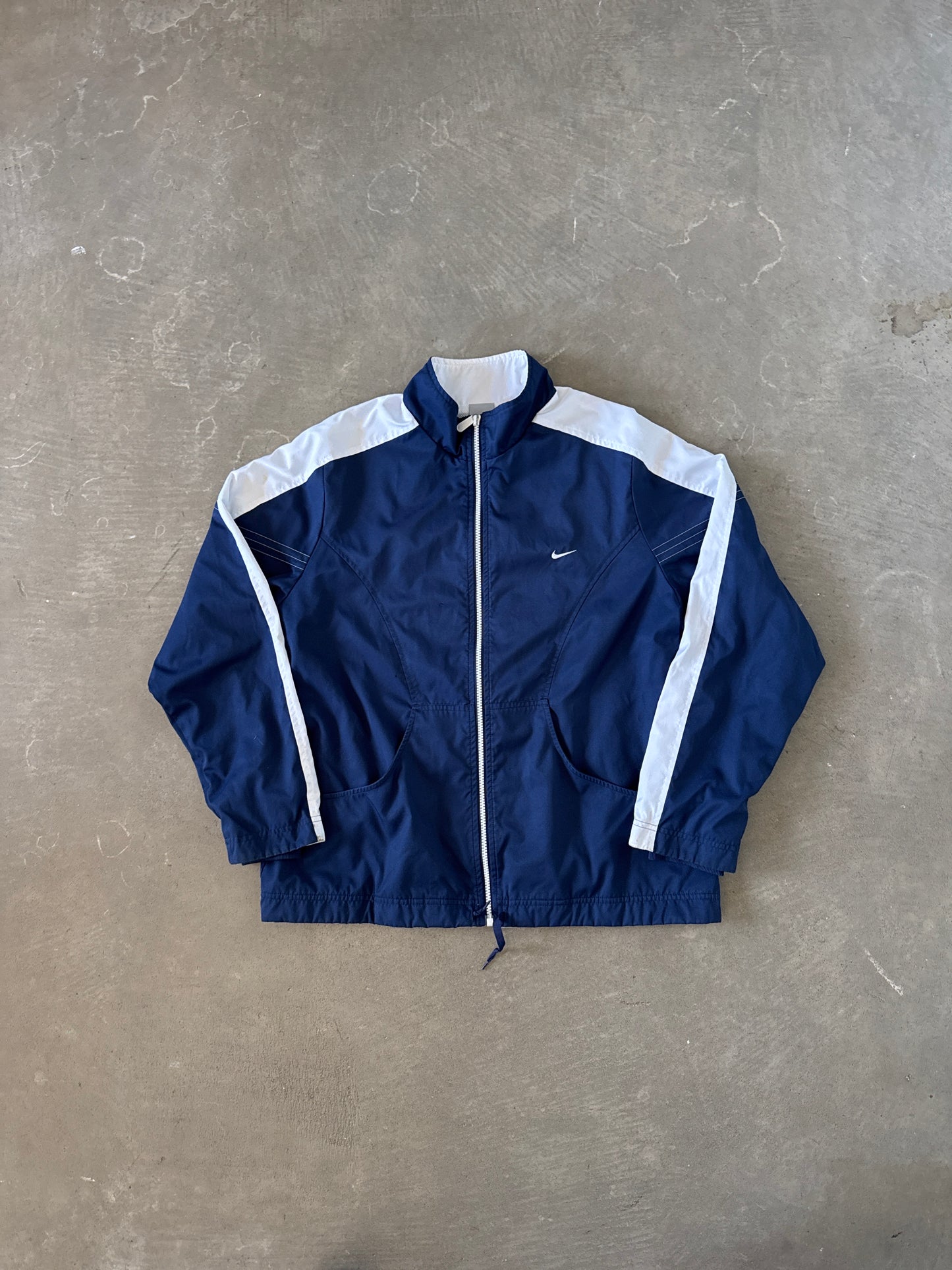 Vintage Women’s Nike Navy Windbreaker Jacket